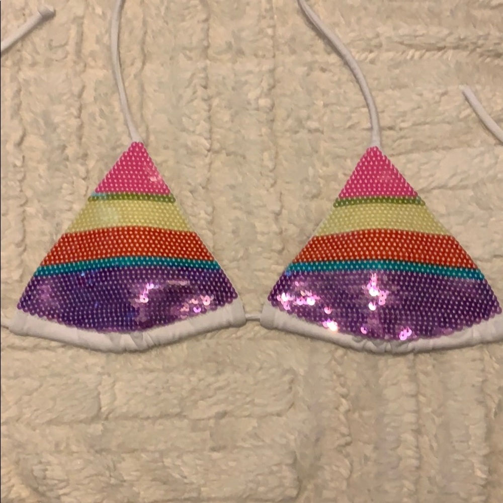 Victoria’s Secret sequin bathing suit!